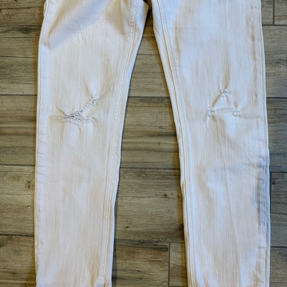 Anthropologie Pilcro distressed light pink jeans - Picture 5 of 5